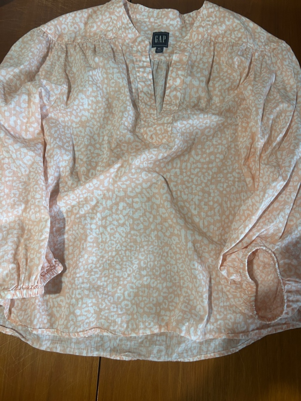 GAP Animal Print Blouse